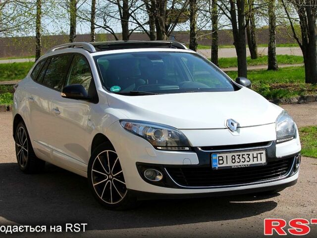 Белый Рено Меган, объемом двигателя 1.5 л и пробегом 278 тыс. км за 8500 $, фото 1 на Automoto.ua