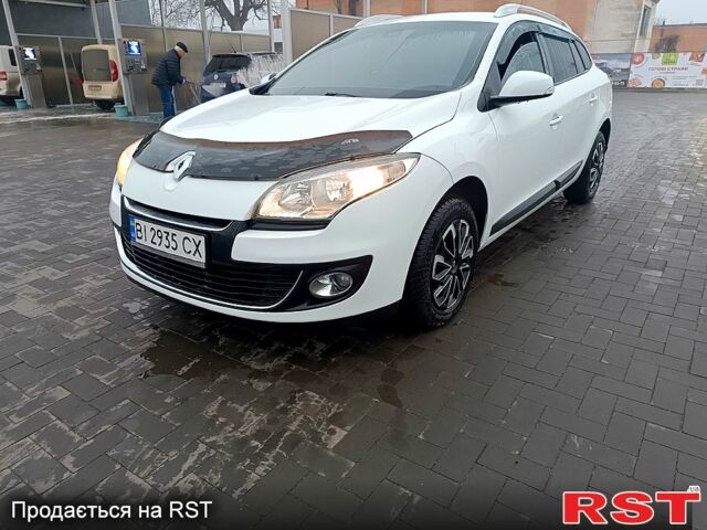 Білий Рено Меган, об'ємом двигуна 2 л та пробігом 120 тис. км за 10000 $, фото 1 на Automoto.ua