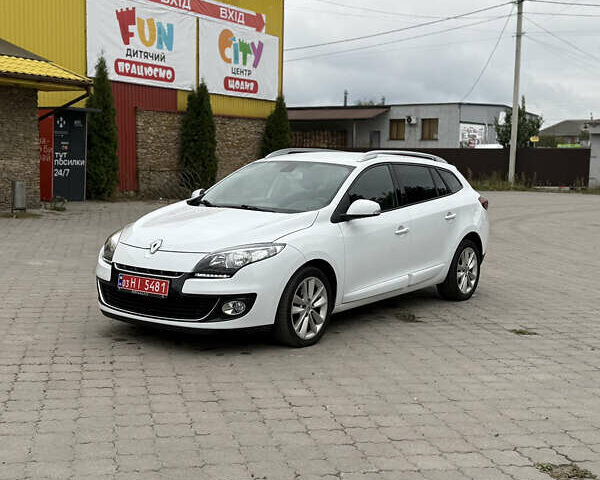Белый Рено Меган, объемом двигателя 1.5 л и пробегом 236 тыс. км за 8200 $, фото 1 на Automoto.ua