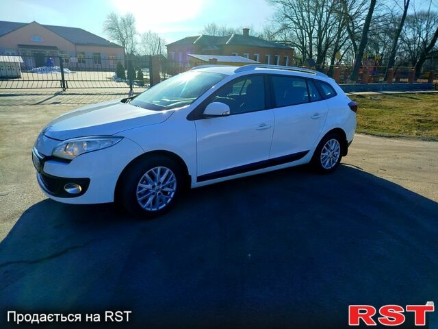 Белый Рено Меган, объемом двигателя 1.5 л и пробегом 277 тыс. км за 7200 $, фото 1 на Automoto.ua