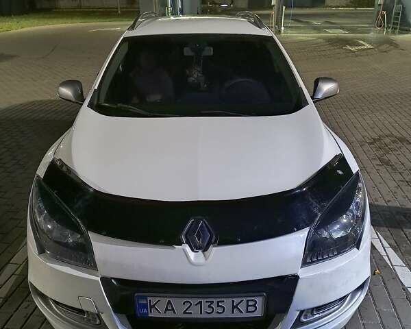 Белый Рено Меган, объемом двигателя 1.5 л и пробегом 277 тыс. км за 8100 $, фото 1 на Automoto.ua