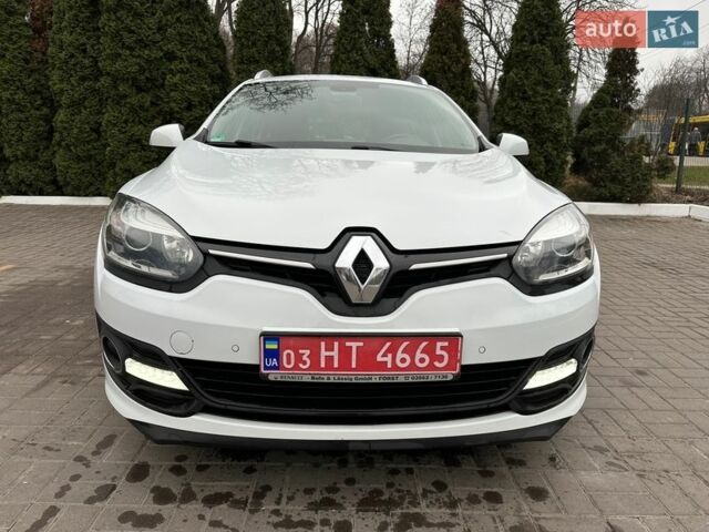 Белый Рено Меган, объемом двигателя 1.5 л и пробегом 269 тыс. км за 8500 $, фото 1 на Automoto.ua