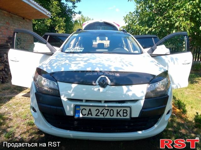 Белый Рено Меган, объемом двигателя 1.5 л и пробегом 342 тыс. км за 7500 $, фото 1 на Automoto.ua