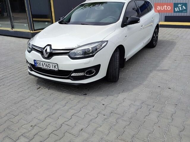 Белый Рено Меган, объемом двигателя 1.5 л и пробегом 229 тыс. км за 8900 $, фото 1 на Automoto.ua