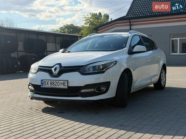 Белый Рено Меган, объемом двигателя 1.46 л и пробегом 220 тыс. км за 5900 $, фото 1 на Automoto.ua
