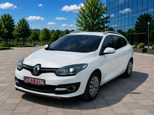 Білий Рено Меган, об'ємом двигуна 1.5 л та пробігом 197 тис. км за 7955 $, фото 1 на Automoto.ua