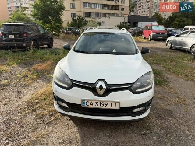 Белый Рено Меган, объемом двигателя 1.5 л и пробегом 362 тыс. км за 7300 $, фото 1 на Automoto.ua