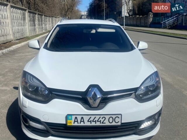 Белый Рено Меган, объемом двигателя 1.5 л и пробегом 290 тыс. км за 8200 $, фото 1 на Automoto.ua