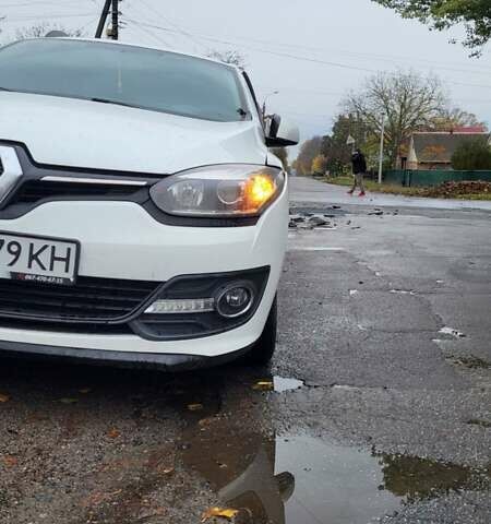 Белый Рено Меган, объемом двигателя 1.5 л и пробегом 254 тыс. км за 6000 $, фото 1 на Automoto.ua
