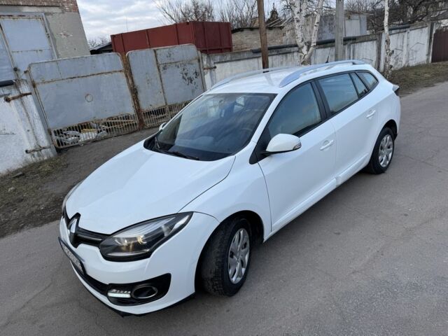 Белый Рено Меган, объемом двигателя 1.5 л и пробегом 195 тыс. км за 6850 $, фото 1 на Automoto.ua