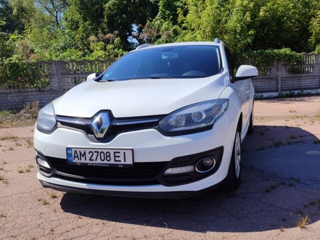 Білий Рено Меган, об'ємом двигуна 1.5 л та пробігом 342 тис. км за 7900 $, фото 1 на Automoto.ua