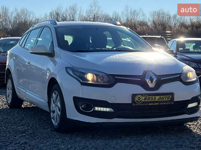 Белый Рено Меган, объемом двигателя 1.5 л и пробегом 206 тыс. км за 8500 $, фото 1 на Automoto.ua
