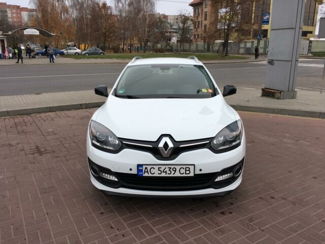 Білий Рено Меган, об'ємом двигуна 1.5 л та пробігом 175 тис. км за 9800 $, фото 1 на Automoto.ua