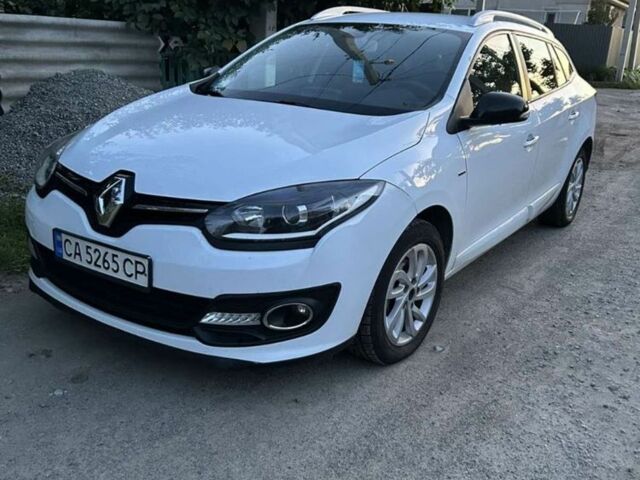 Белый Рено Меган, объемом двигателя 1.5 л и пробегом 175 тыс. км за 7400 $, фото 1 на Automoto.ua
