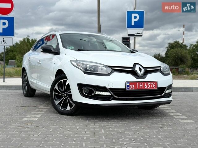 Белый Рено Меган, объемом двигателя 1.5 л и пробегом 184 тыс. км за 8800 $, фото 1 на Automoto.ua