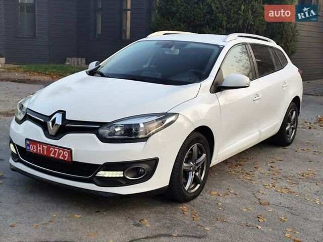 Білий Рено Меган, об'ємом двигуна 1.5 л та пробігом 165 тис. км за 8150 $, фото 1 на Automoto.ua