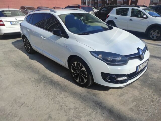 Белый Рено Меган, объемом двигателя 1.6 л и пробегом 281 тыс. км за 8000 $, фото 1 на Automoto.ua