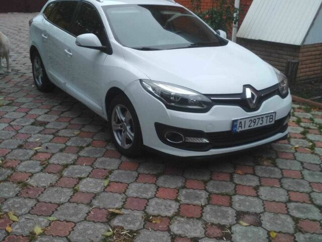 Белый Рено Меган, объемом двигателя 1.5 л и пробегом 274 тыс. км за 7200 $, фото 1 на Automoto.ua