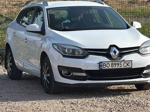 Белый Рено Меган, объемом двигателя 1.5 л и пробегом 210 тыс. км за 6450 $, фото 1 на Automoto.ua