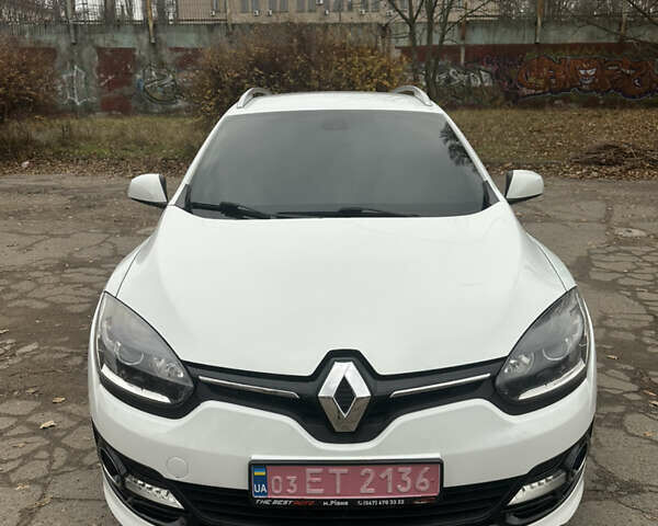 Білий Рено Меган, об'ємом двигуна 1.5 л та пробігом 245 тис. км за 9500 $, фото 1 на Automoto.ua
