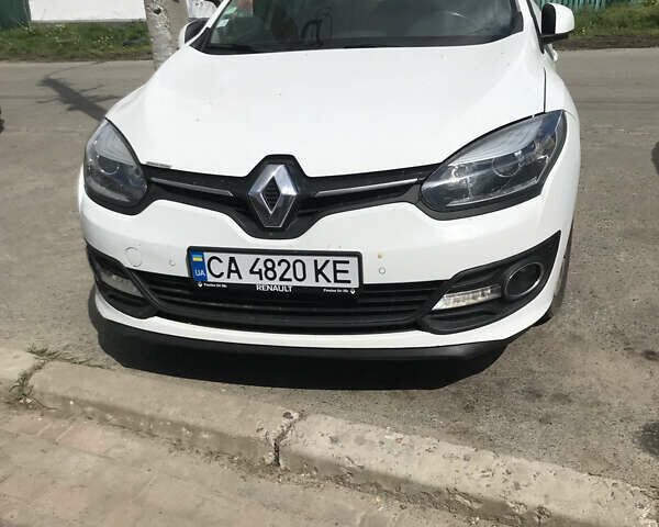 Белый Рено Меган, объемом двигателя 1.5 л и пробегом 228 тыс. км за 8999 $, фото 1 на Automoto.ua