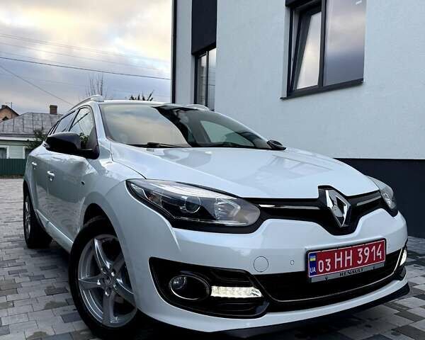 Белый Рено Меган, объемом двигателя 1.5 л и пробегом 192 тыс. км за 10750 $, фото 1 на Automoto.ua