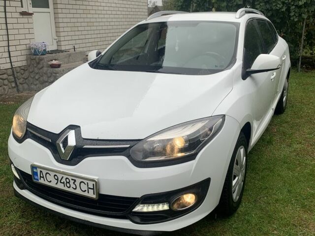 Білий Рено Меган, об'ємом двигуна 1.5 л та пробігом 226 тис. км за 7900 $, фото 1 на Automoto.ua