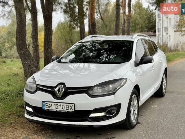 Белый Рено Меган, объемом двигателя 1.5 л и пробегом 205 тыс. км за 6999 $, фото 1 на Automoto.ua