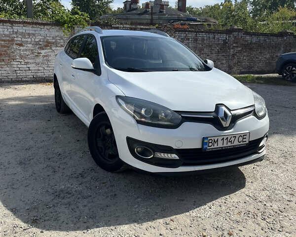 Белый Рено Меган, объемом двигателя 1.46 л и пробегом 166 тыс. км за 8700 $, фото 1 на Automoto.ua