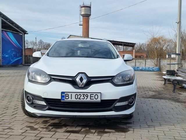 Белый Рено Меган, объемом двигателя 1.5 л и пробегом 270 тыс. км за 8500 $, фото 1 на Automoto.ua