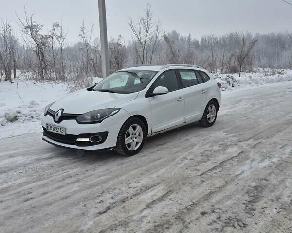 Білий Рено Меган, об'ємом двигуна 1.5 л та пробігом 218 тис. км за 8500 $, фото 1 на Automoto.ua