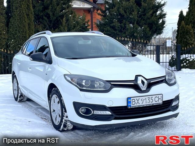 Белый Рено Меган, объемом двигателя 1.5 л и пробегом 250 тыс. км за 8999 $, фото 1 на Automoto.ua