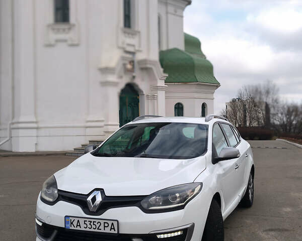 Білий Рено Меган, об'ємом двигуна 1.5 л та пробігом 325 тис. км за 7100 $, фото 1 на Automoto.ua