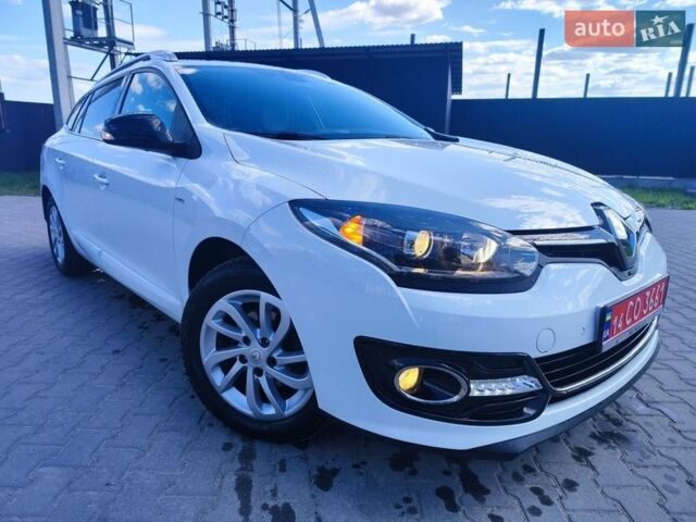 Белый Рено Меган, объемом двигателя 1.5 л и пробегом 250 тыс. км за 9888 $, фото 1 на Automoto.ua