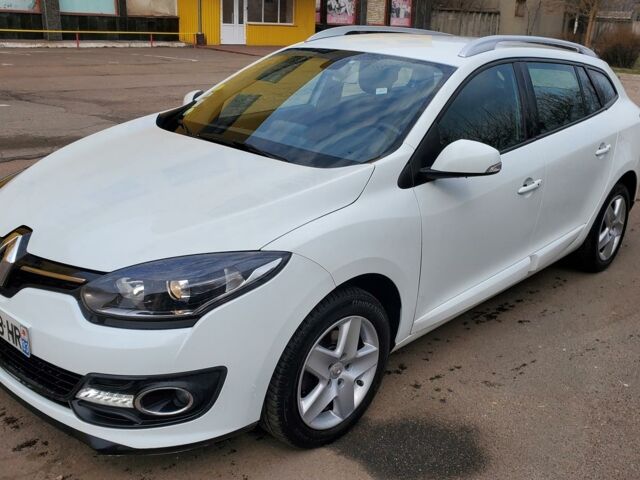Білий Рено Меган, об'ємом двигуна 1.5 л та пробігом 160 тис. км за 9750 $, фото 1 на Automoto.ua