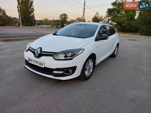 Білий Рено Меган, об'ємом двигуна 1.5 л та пробігом 256 тис. км за 9500 $, фото 1 на Automoto.ua