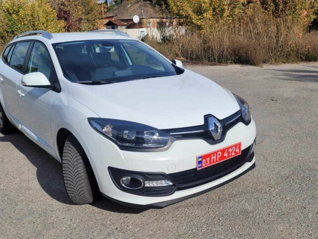Білий Рено Меган, об'ємом двигуна 1.5 л та пробігом 125 тис. км за 10400 $, фото 1 на Automoto.ua