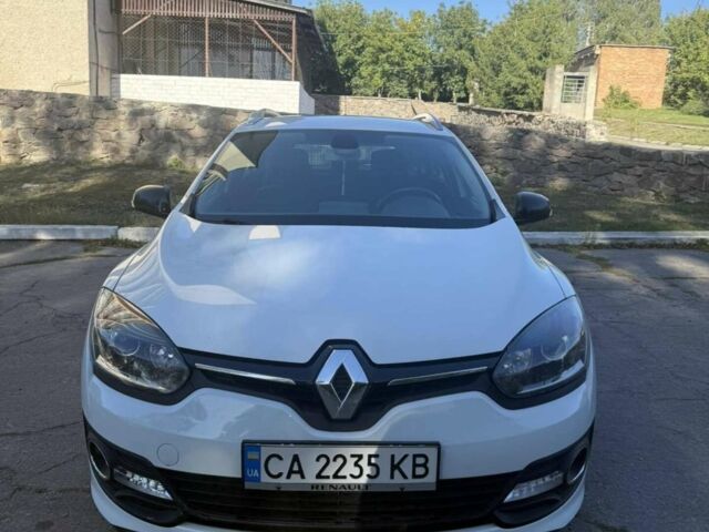 Белый Рено Меган, объемом двигателя 1.46 л и пробегом 215 тыс. км за 8200 $, фото 1 на Automoto.ua