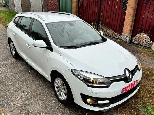Білий Рено Меган, об'ємом двигуна 1.5 л та пробігом 197 тис. км за 8750 $, фото 1 на Automoto.ua