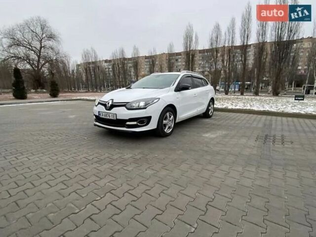 Белый Рено Меган, объемом двигателя 1.5 л и пробегом 300 тыс. км за 8500 $, фото 1 на Automoto.ua