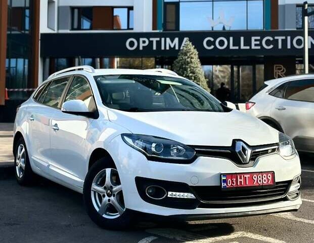Белый Рено Меган, объемом двигателя 1.5 л и пробегом 253 тыс. км за 8200 $, фото 1 на Automoto.ua