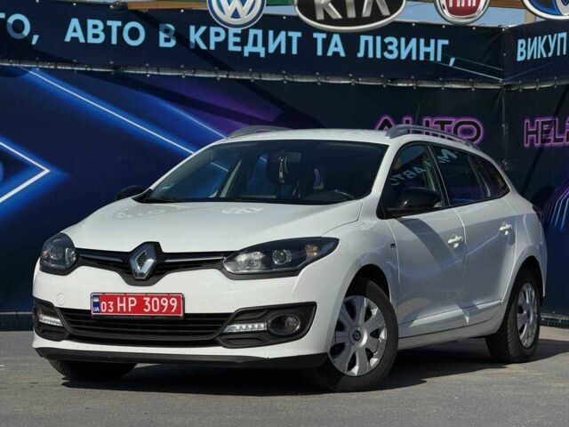 Білий Рено Меган, об'ємом двигуна 1.5 л та пробігом 208 тис. км за 8799 $, фото 1 на Automoto.ua