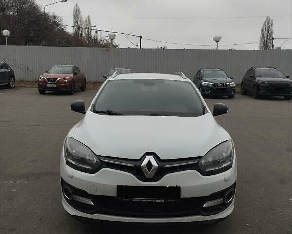 Белый Рено Меган, объемом двигателя 1.5 л и пробегом 349 тыс. км за 8200 $, фото 1 на Automoto.ua