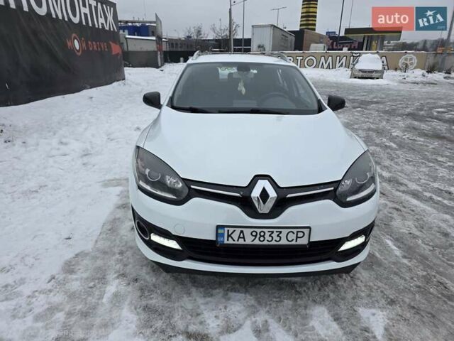 Белый Рено Меган, объемом двигателя 1.46 л и пробегом 247 тыс. км за 7500 $, фото 1 на Automoto.ua