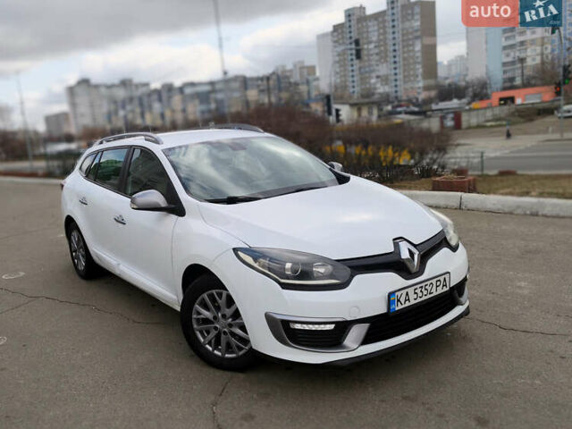Білий Рено Меган, об'ємом двигуна 1.5 л та пробігом 325 тис. км за 8150 $, фото 1 на Automoto.ua
