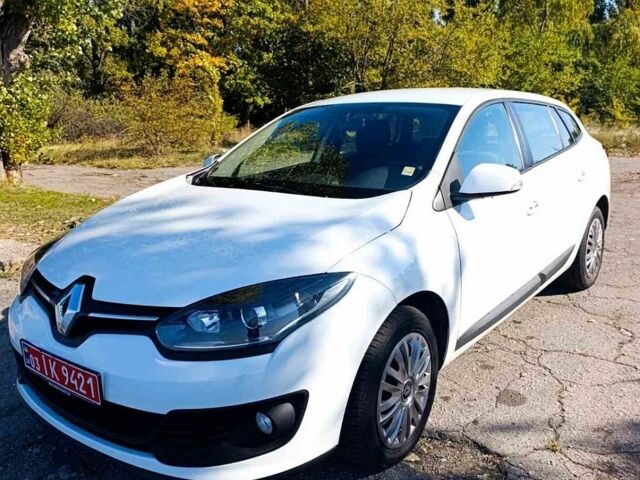 Білий Рено Меган, об'ємом двигуна 1.6 л та пробігом 208 тис. км за 8900 $, фото 1 на Automoto.ua