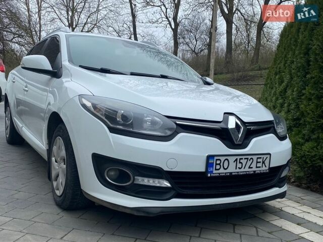 Белый Рено Меган, объемом двигателя 1.5 л и пробегом 268 тыс. км за 8200 $, фото 1 на Automoto.ua