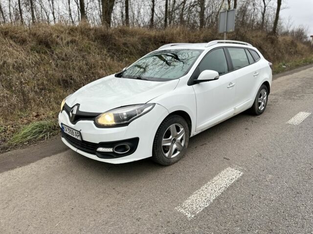 Белый Рено Меган, объемом двигателя 1.5 л и пробегом 220 тыс. км за 5500 $, фото 1 на Automoto.ua