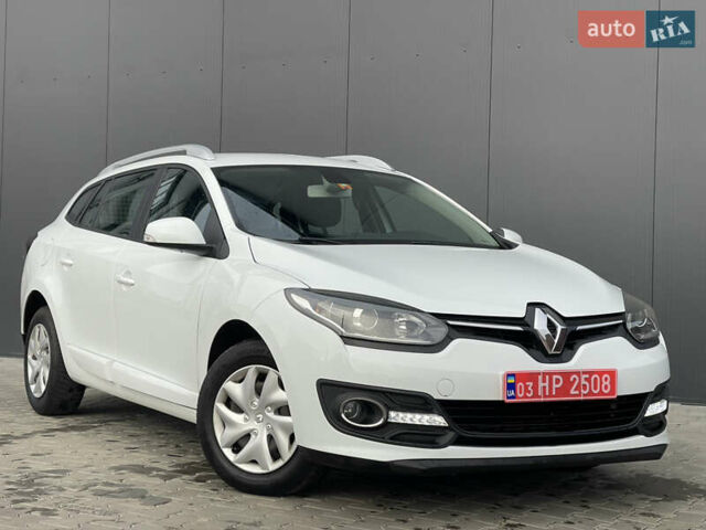 Белый Рено Меган, объемом двигателя 1.5 л и пробегом 113 тыс. км за 11500 $, фото 1 на Automoto.ua