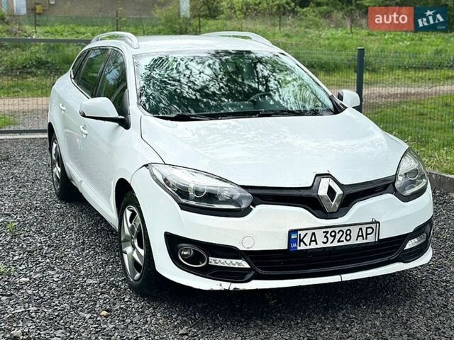 Белый Рено Меган, объемом двигателя 1.5 л и пробегом 280 тыс. км за 5500 $, фото 1 на Automoto.ua